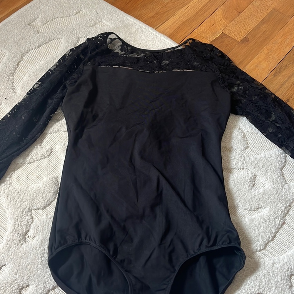 3/4 sleeve leotard
